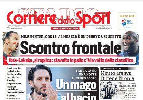 PRIMA PAGINA - Corriere dello Sport: "Gasp-Gattuso: è già spareggio Europa"
