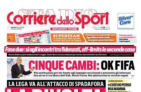 PRIMA PAGINA - CdS Campania intervista Alemao: "Così ho perso mamma senza vederla"