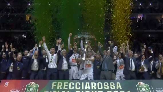 Napoli Basket vince la Coppa Italia! Arrivano i complimenti della SSCNapoli