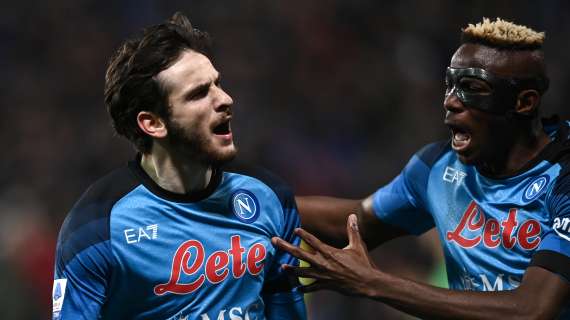 VIDEO HD - Il Napoli vola con Kvara-Osimhen: 2-0 al Sassuolo, gol e highlights