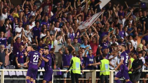 Giudice sportivo, multa alla Fiorentina per "cori di discriminazione territoriale"