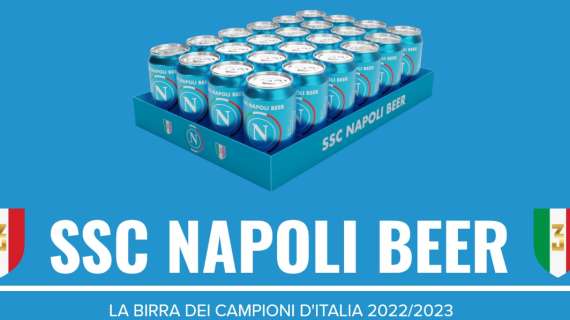 UFFICIALE - Nasce la birra del Calcio Napoli: ecco quando sarà in vendita