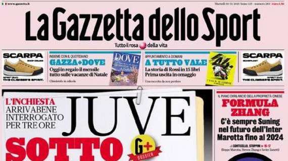 Gazzetta: "Juve sotto pressione, atti indagine plusvalenze alla giustizia sportiva"