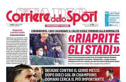 PRIMA PAGINA - CdS Campania - "La sfida di Lorenzo"