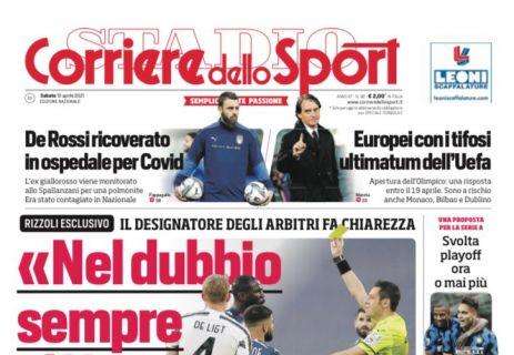 PRIMA PAGINA - CdS - Rizzoli: "Nel dubbio sempre al Var"