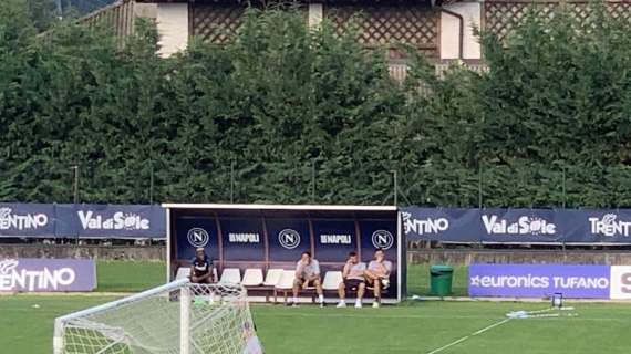 Si rivede Osimhen: differenziato e poi in panchina assiste alla partitella