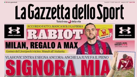 Gazzetta dello Sport: "Super Napoli, nove colpi messi a segno da ADL"