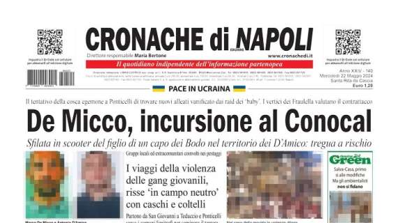 Cronache di Napoli sul bivio di Gasperini: "Rinnovo con l'Atalanta o avventura al Napoli"