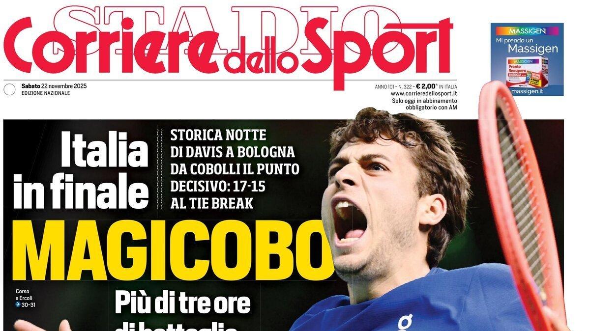 Corriere dello Sport: "Conte carico, ridisegna il Napoli col 3-4-2-1!"