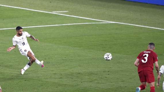Insigne da 7,5 per la Gazzetta: "Delizioso a tutto campo con dribbling, regia offensiva e gol"