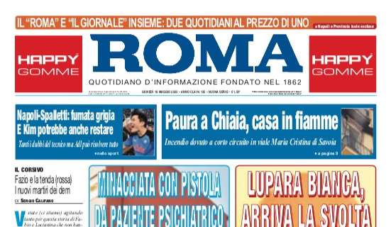 PRIMA PAGINA – Il Roma su Kim: “L’addio del difensore non è così scontato”