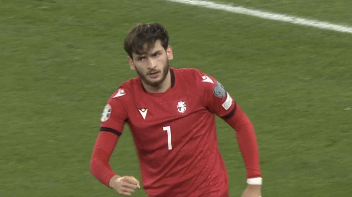 Spagna-Georgia, le formazioni ufficiali: Kvaratskhelia regolarmente in campo