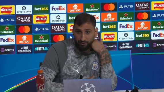 Man City, Donnarumma in conferenza: "Che emozione col Napoli, sarà dura! Merita di fare strada..."