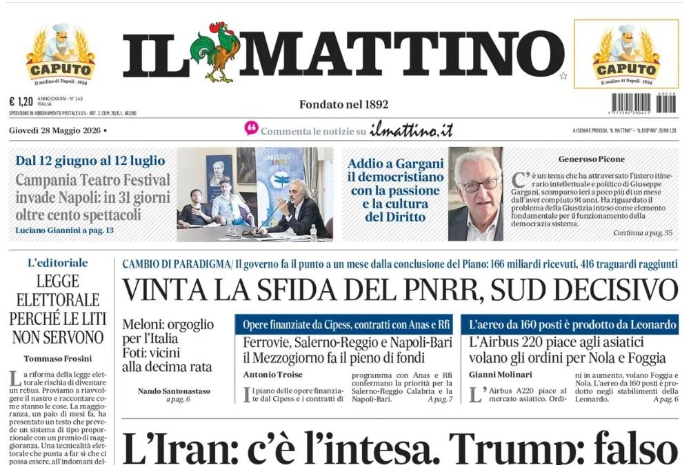 Napoli tra Italiano e Allegri, Il Mattino: "Una poltrona per due"