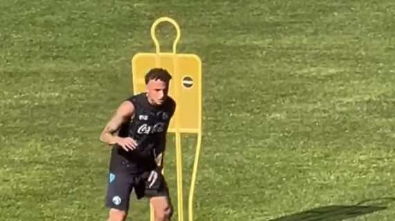 La Noa-Cam di Tuttonapoli: ecco anche l'olandese Lang alle prese con i primi tocchi in maglia azzurra