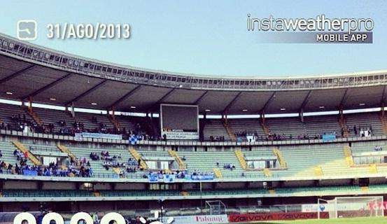 FOTO: Chievo - Napoli si avvicina, ecco la curva dei sostenitori azzurri