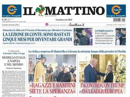 Il Mattino: “Conte impartisce la lezione: cinque mesi per diventare grandi”