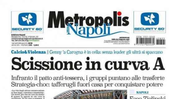 Scissione Curva A, Metropolis: "Ora i gruppi puntano alle trasferte, strategia choc: tafferugli per creare potere"
