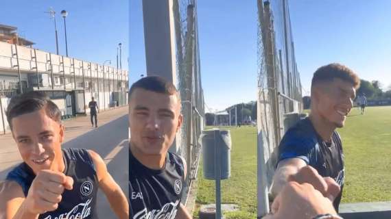 Il Napoli prepara il match di Verona: doppie sedute e sui social tanti sorrisi