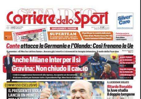PRIMA PAGINA - CdS - Le parole di Commisso: "Italia mia svegliati"