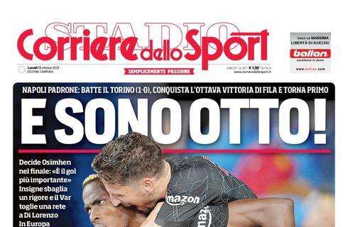PRIMA PAGINA - CdS Campania: "E sono otto!"