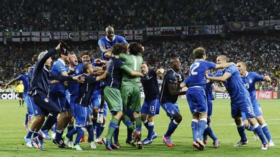 FINALE - Italia-Inghilterra 4-2 Diamanti gol, Italia in semifinale!!!