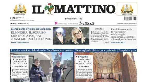 Il Mattino: "Conte a Scampia: qui il bello"