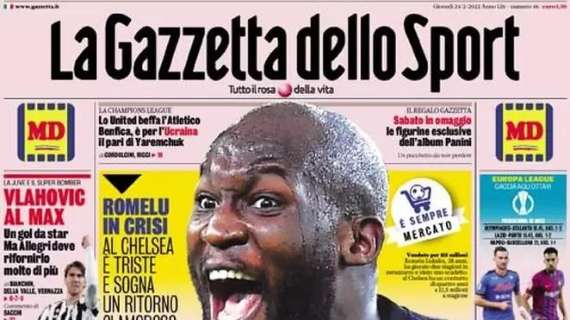 PRIMA PAGINA - Gazzetta: "Mission possible”: c’è il Barcellona. Col Napoli gioca il “Maradona”