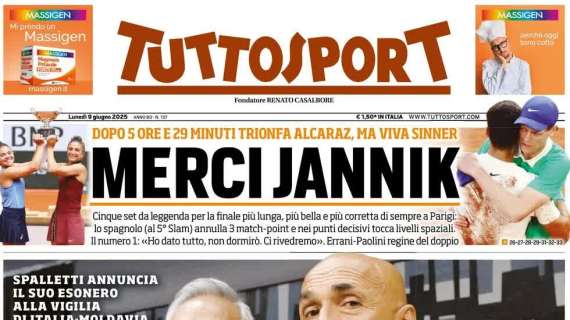 La crisi Italia è senza fine, Tuttosport apre così: "Allo sbando"