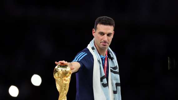 Argentina, il presidente dell'Afa: "Scaloni sarà ct fino al 2026"