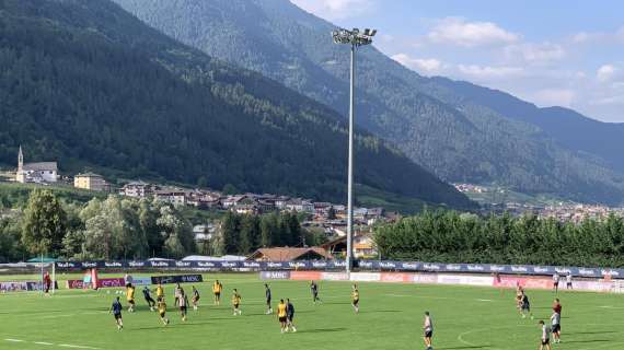 Dimaro, day 3: sessione pomeridiana, squadra divisa in due gruppi e partitella finale