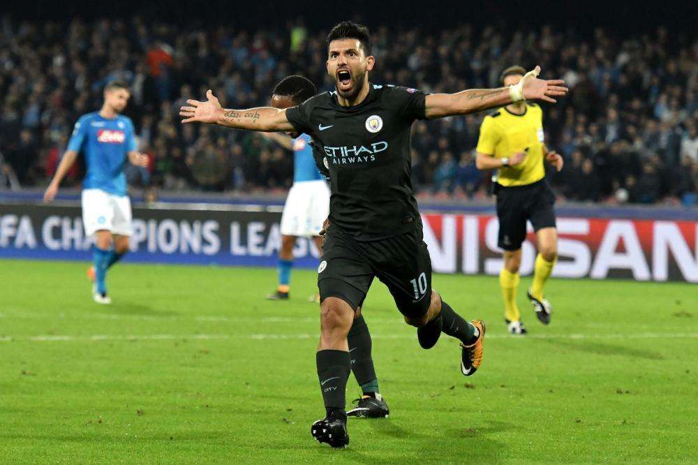 Man City, Aguero: "Napoli forte, gran passo per noi vincere qui. Siamo felici per la vittoria"