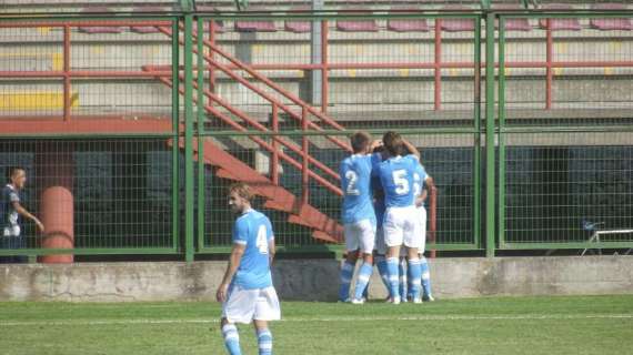 Primavera - Catania-Napoli 1-1 alla fine del primo tempo. Azzurri in dieci 