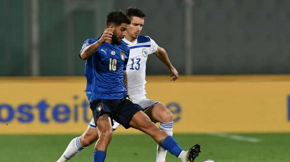 Italia, gli 11 di Evani: Insigne titolare ma il capitano è Florenzi, out Di Lorenzo
