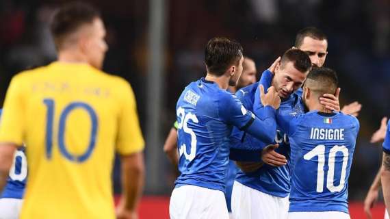 L'Italia non sa più vincere ed esce tra i fischi a Marassi: 1-1 con l'Ucraina, 78' per un buon Insigne