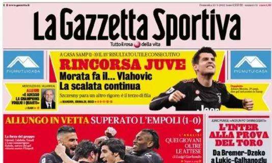 PRIMA PAGINA - Gazzetta: "Il Napoli a Verona prova a ripartire"
