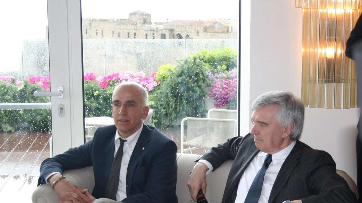 Si prepara il ritiro precampionato, il Sindaco di Dimaro a Castel Volturno