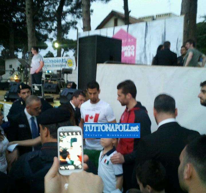 FOTO TN - Concerto di beneficenza per Britos e De Sanctis, serata a Giugliano per i due azzurri