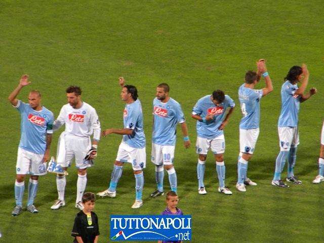Finale, Fiorentina-Napoli: 1-1 Cavani, D'Agostino