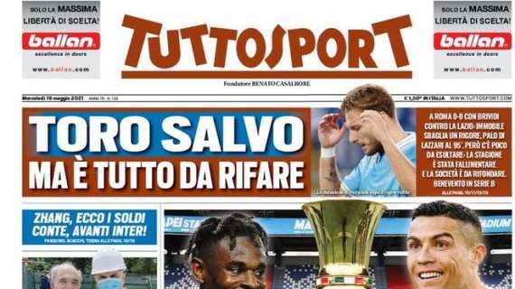PRIMA PAGINA - Tuttosport - "La Coppa dei tifosi"