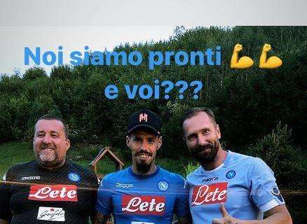 FOTO - Juve-Napoli, Hamsik anche dalla Cina sostiene gli azzurri: "Noi siamo pronti!"