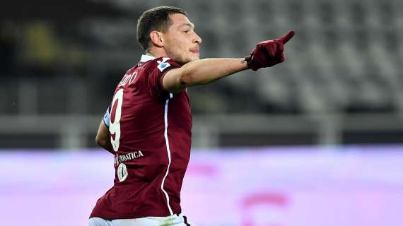 Torino, Belotti al 45': "Napoli è una grande e non è facile, ma stiamo concedendo poco"