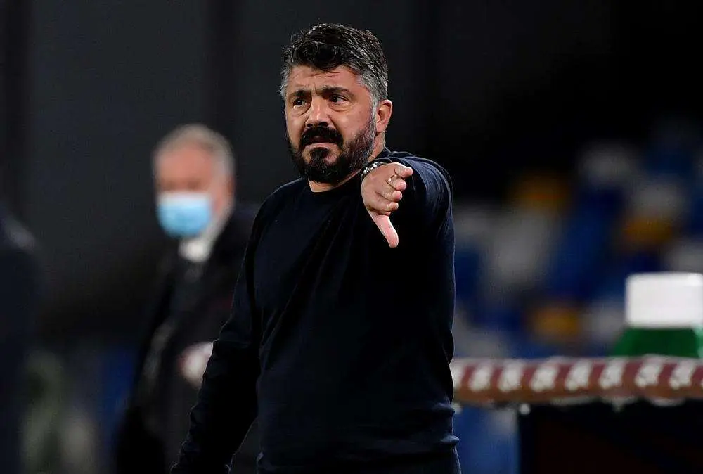 Gattuso su Llorente: "Resta fin quando non siamo sicuri del recupero di Osimhen"