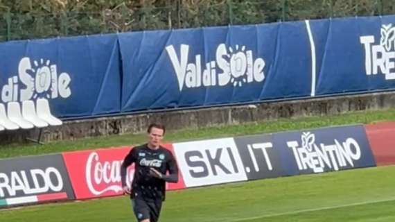 Si rivede McTominay: lo scozzese si allena a parte a bordo campo