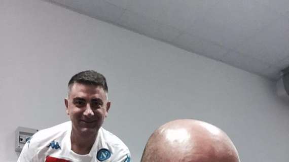 FOTO - Reina sorride col fisioterapista D'Avino: "Fa dei miracoli!"
