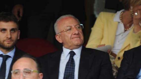 De Luca esulta: "In dieci mesi col nostro finanziamento di 23mln il San Paolo è un altro stadio"