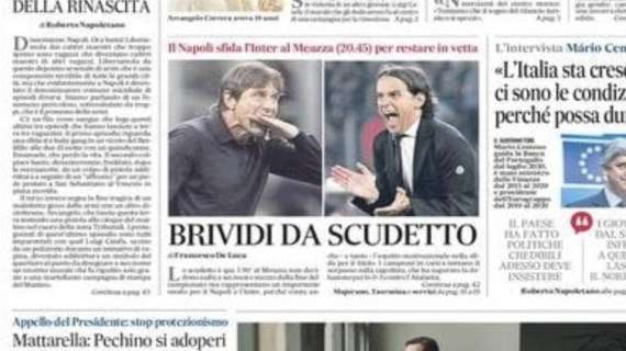 Il Mattino: "Brividi da Scudetto"