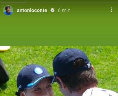 Il piccolo Daniele viene salutato da Conte: “L’amore racchiuso in un sorriso”