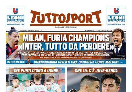 PRIMA PAGINA - Tuttosport: “La carica dei 100”