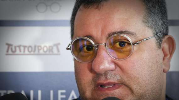 Raiola sbotta dopo la sospensione: "Logiche di palazzo, squalifica dovuta alle critiche verso la FIGC"